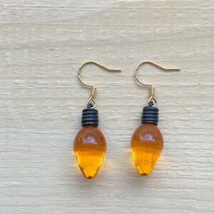 Christmas Lightbulb Earrings